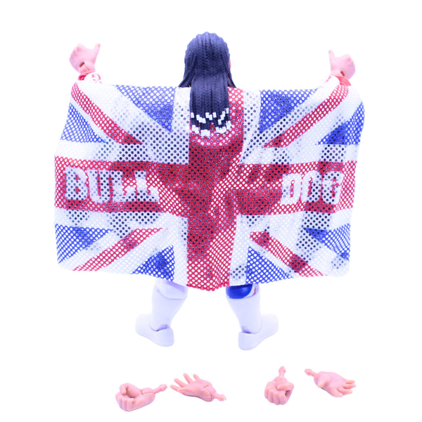 WWE Superstars British Bulldog Figur Mattel 2024 lose | Hoppla-Stuff